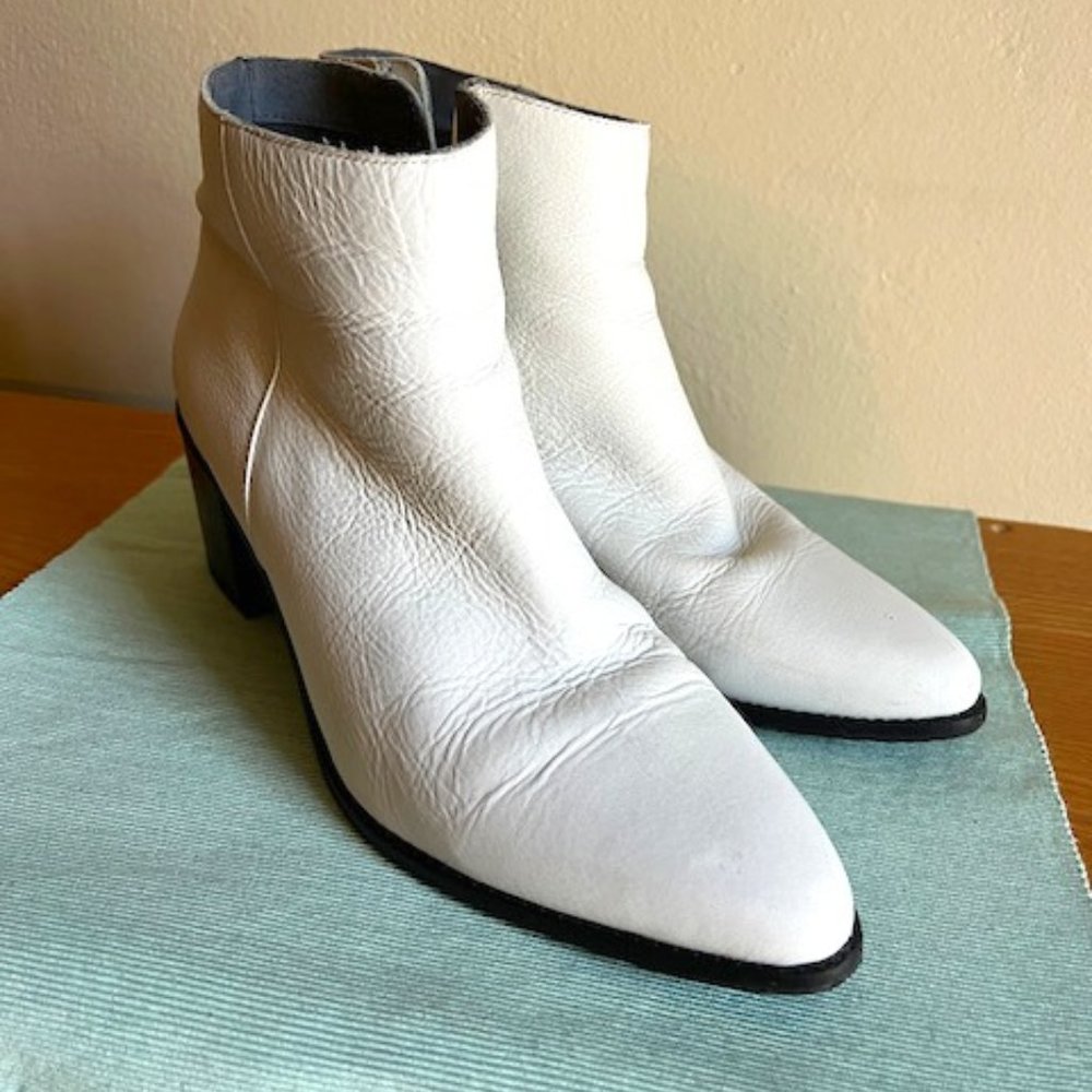 White - Seychelles Women's for The Occasion Ankle Boot - W 9